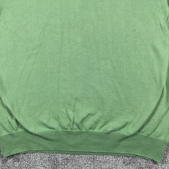 Brooks Brothers Sweater Mens Supima Cotton V Neck Workwear *See Description - Picture 3 of 14